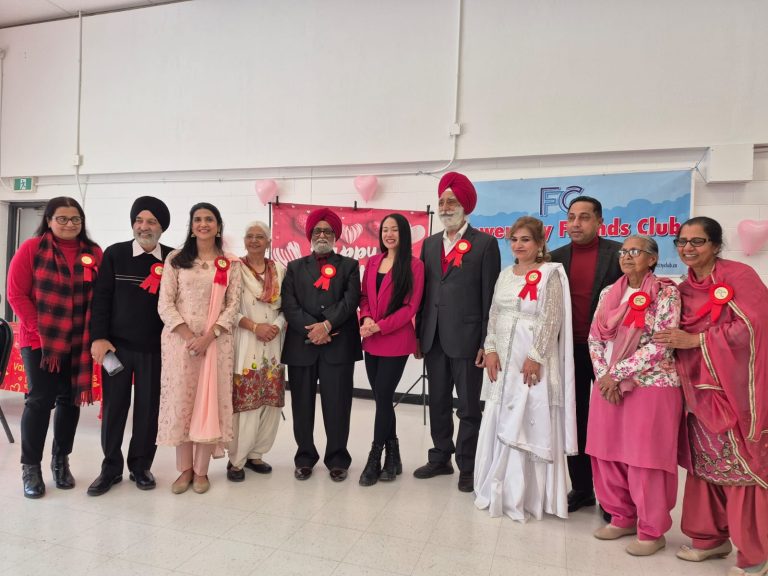 Read more about the article Flower City Friends Club Spreads Love and Joy at Grand Valentine’s Day Celebration in Brampton