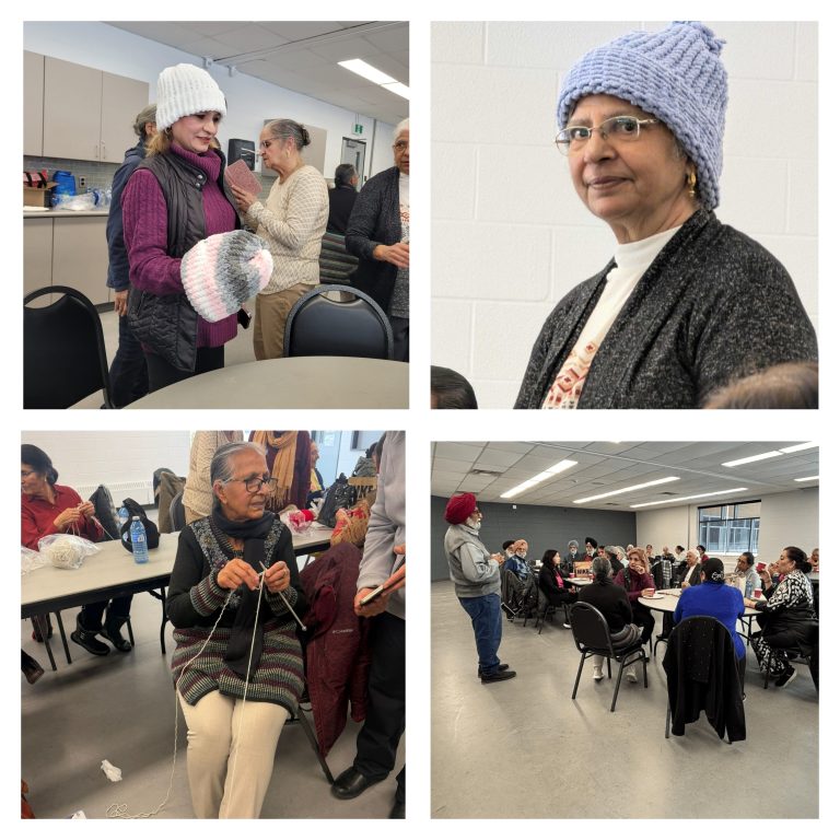 Read more about the article Flower City Friends Club Launches “Golden Hands – Knitting Hope” Project to Support Cancer Patients and Seniors in Brampton